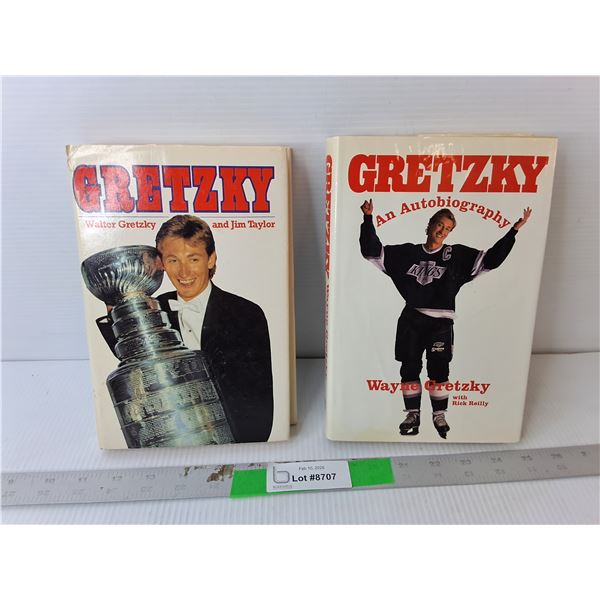 (2) Wayne Gretzky Books