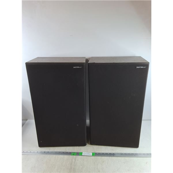 *(2) Rotel HiFi RL 710 Speakers 24" x 14" x 10", AS IS, PICKUP ONLY