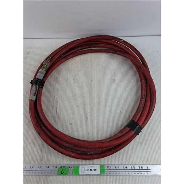 High Pressure Air Hose 9'