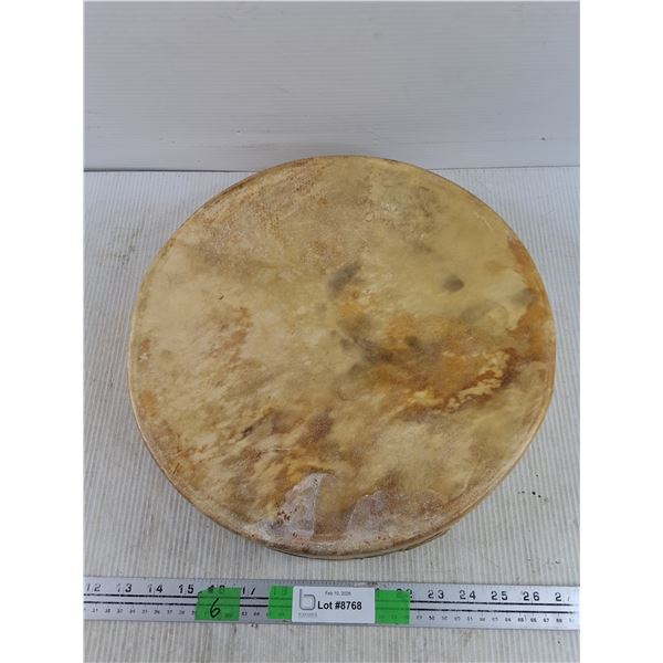 14" Leather Drum