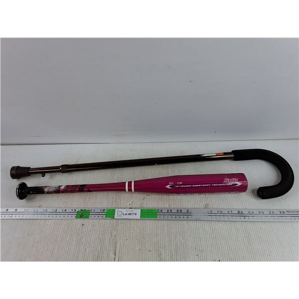 24" Ultralite Baseball Bat, Adjustable Cane - PICK UP
