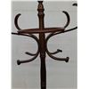 Image 4 : * Wooden 6' Swivel Coat Rack - Missing 1 Hook, As is - Pickup Only