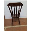 Image 3 : * Vintage Wooden Child-Size Rocking Chair - 31x23x15" - Pickup Only