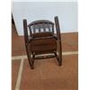 Image 4 : * Vintage Wooden Child-Size Rocking Chair - 31x23x15" - Pickup Only