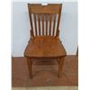 Image 1 : * Vintage Wooden Armless Dining Chair - 35x19x19" - Pickup Only
