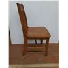 Image 3 : * Vintage Wooden Armless Dining Chair - 35x19x19" - Pickup Only