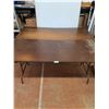 Image 1 : * (2) Foldable 6' x 2.5' Utility Tables - Pickup Only