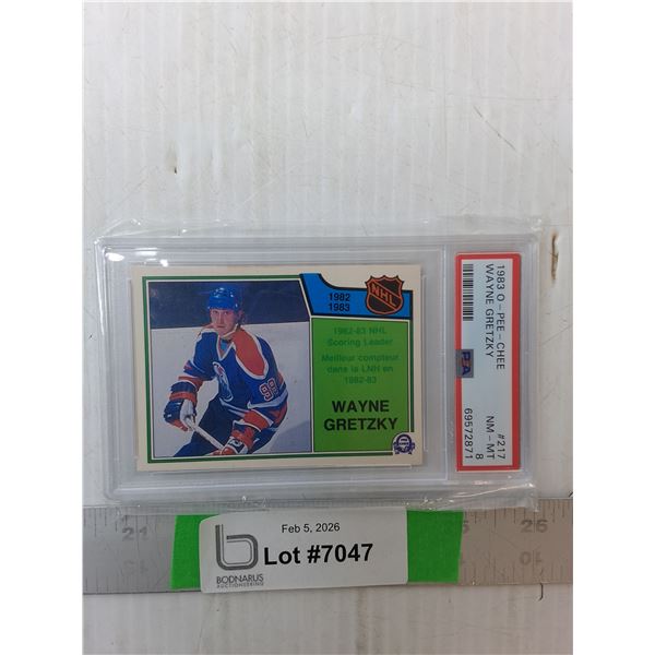 1983 OPC Wayne Grezky Edmonton Oilers Card, Cannot Authenticate