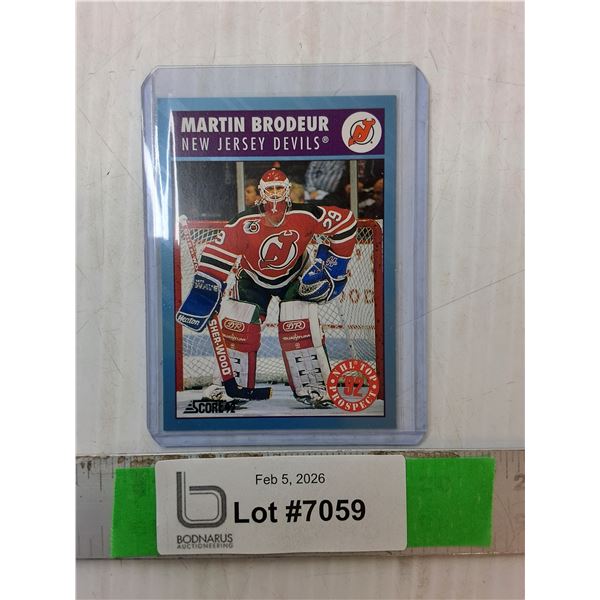 Martin Brodeur New Jersey Devils Rookie Card, Cannot Authenticate