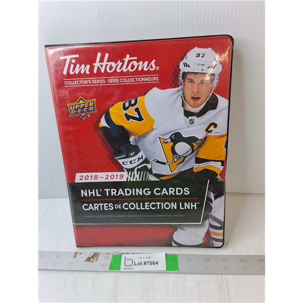 Tim Hortons/Upper Deck 2018-19 Collector Series Cards- Nearly Full Set, Cannot Authenticate