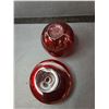 Image 3 : (4) Ruby Red Glasses