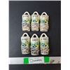 Image 1 : (6) Ceramic Spice Shakers 3.5"
