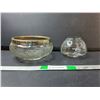 Image 1 : (2) Glass Bowls Up to 6.75" Diameter