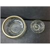 Image 2 : (2) Glass Bowls Up to 6.75" Diameter