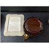 Image 3 : Vintage Ceramic Cheese Saver & Teapot