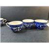 Image 2 : (11) "Blue Willow" Japanese Tea Cups