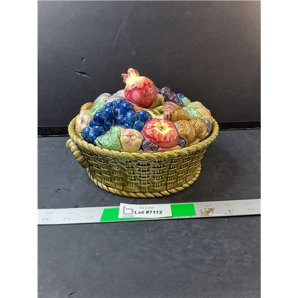 Fruit Style Ceramic Storage Container