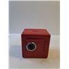 Image 2 : Red Tin Lock Box 5"x5"