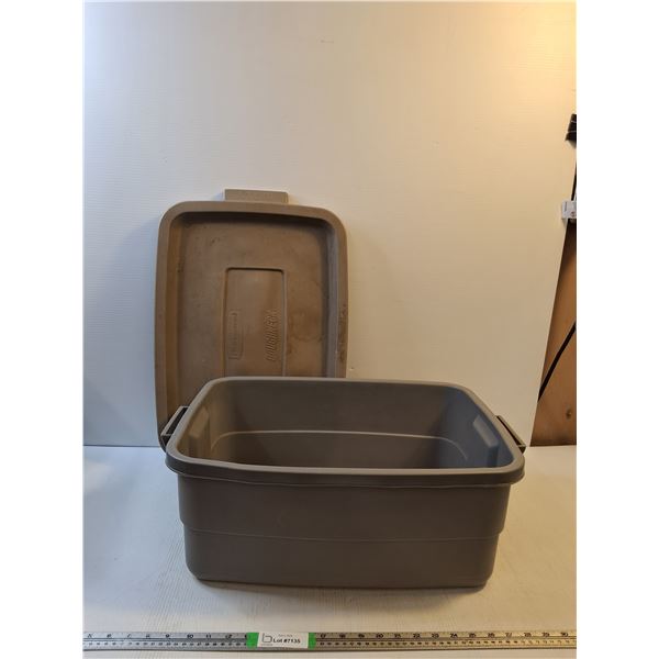 Rubbermaid Storage Tote 21"x15"x9" (cannot ship)