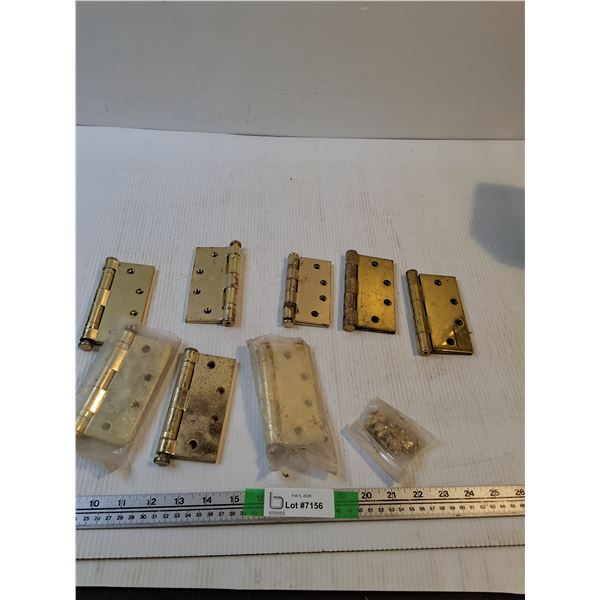 Brass Plated Hinges