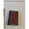 Image 3 : Black Purse, Burgundy Book Tote (NIB)