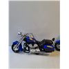 Image 2 : (2) Plastic Motorcycles 12"