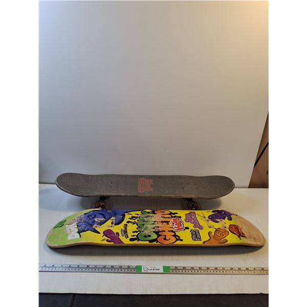 DGK Skateboard Deck & World Skateboard 31" ( as is) - PICK UP ONLY