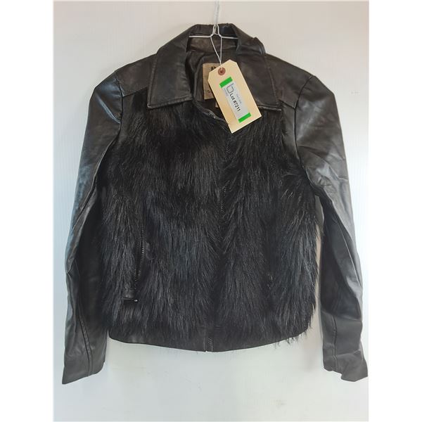 * Nevada Women's XS Faux Leather/Fur Jacket