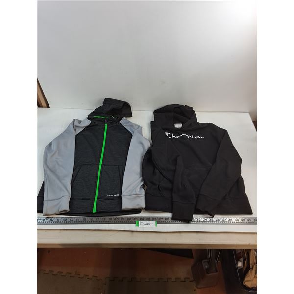 (2) Child's Hoodies (Head Large, Champion Small)