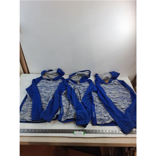 (3) Child's Head Hoodies (2-M, 1-L)
