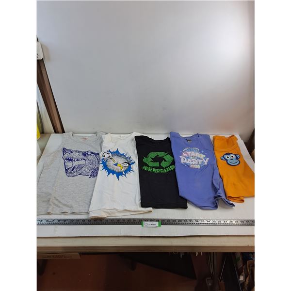 (5) Youth Tops (M-XL Sizes)