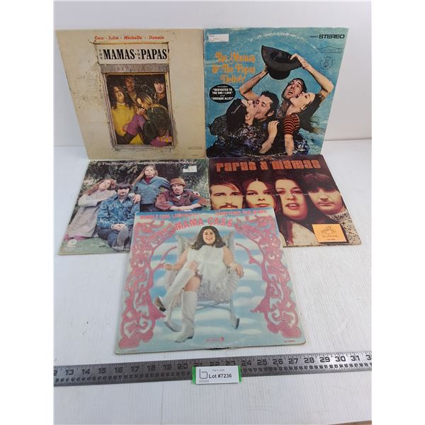 (5) Records (Mamas & Papas, Mama Cass)