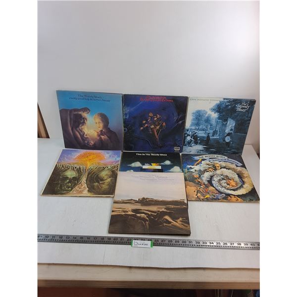 (7) Moody Blues Records