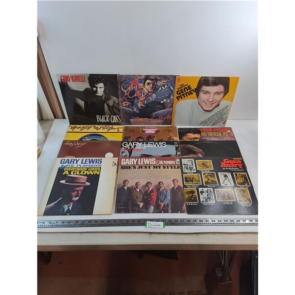 (12) Records (Gary Lewis, Gene Pitney, Gene Autry)