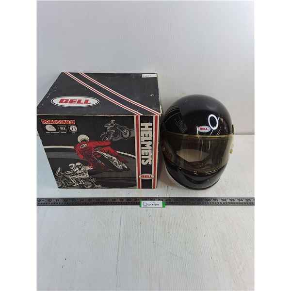 Bell Roadstar II Black 7-1/8 Motorcycle Helmet w/Original Box