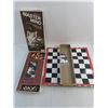 Image 2 : (4) Board Games (Super Master Mind, Boggle, Checkers, Wily Fish)