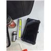 Image 6 : Hard Hat, Survival Kit, Samsung Smartphone - As Is, Fuses, Lighter, Binders, 3M Spray Adhesive, Misc