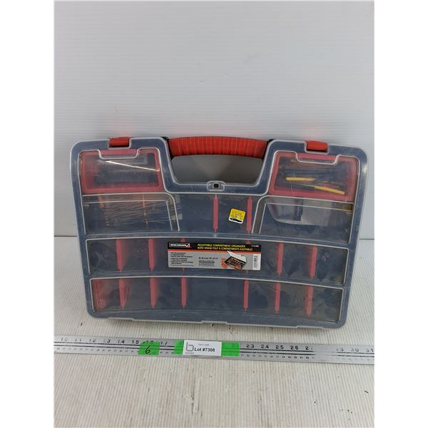Benchmark Adjustable Compartment Organizer w/Assorted Electrical Hardware
