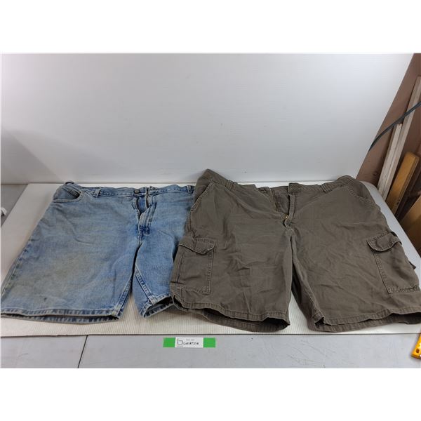 Denim & Cargo Shorts - Size 46 & 42