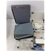 Image 2 : Assorted Fabric, DIU Cable, Hardware Organizers, Math Set, Plastic Plates,  Misc