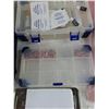 Image 4 : Assorted Fabric, DIU Cable, Hardware Organizers, Math Set, Plastic Plates,  Misc