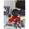 Image 5 : 12V Adapters, Precision Tool Kit & Bits, FiberFix Repair Wrap, Plastic Containers, Squeegee, Misc