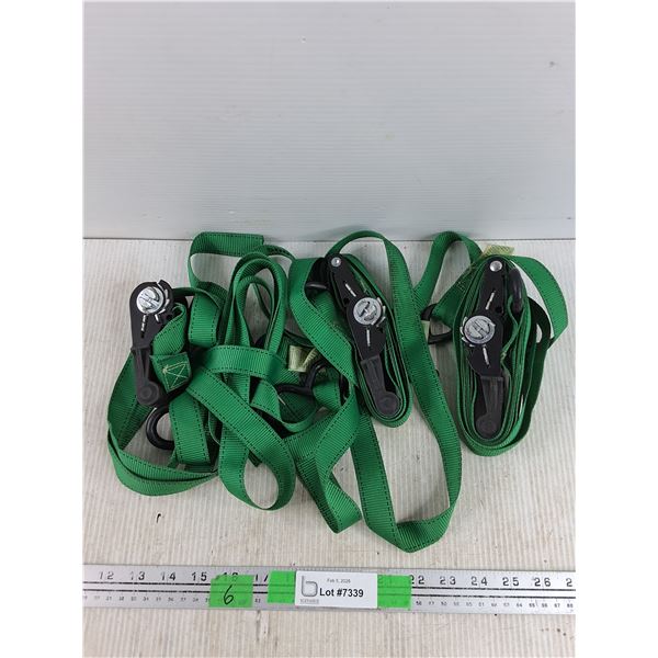 (3) Ratchet Straps