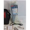 Image 5 : Husky Tool Bag, Aluminum Rivet Assortment, HFT 5 Minute Epoxy Adhesive, Bottle Opener, Arctic Ties