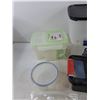 Image 2 : Travel Bottle Set, Assorted Food Storage Containers w/Lids