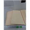 Image 2 : Flat File Jackets - Letter Size, Plastic File Bin 13" x 6" x 12", Some Damage