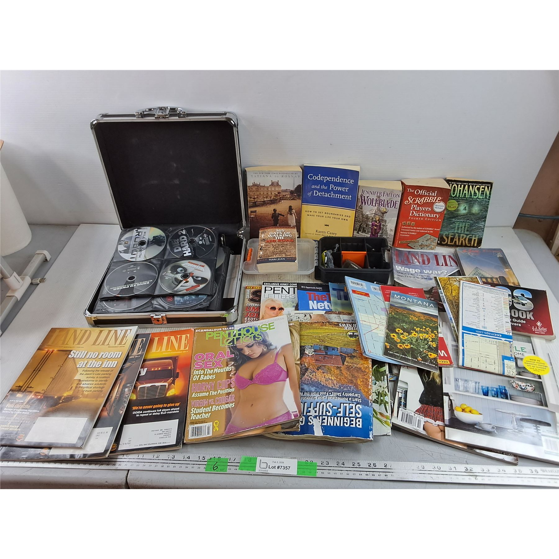 Assorted DVDs w/Case, Books - Jennifer Fallon, Terri Jean, The Official ...