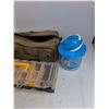 Image 5 : Micro Finer Cloths, Tupperware Food Processor, Hardware Organizer, Metal Tool Box, Misc