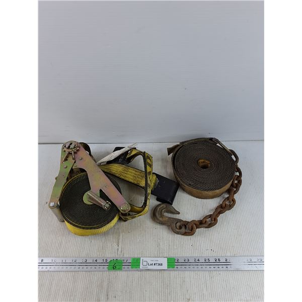 Heavy Duty Ratchet Strap, Freight Strap