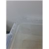 Image 9 : Plastic Container, Binder, Notebooks, Assorted Magazines - OffGrid, Hustler, Survival Guide